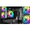 Komputer do gier M5 ARGB Black ARGB INTEL i5-14600KF 32GB DDR5 RTX 5060 Ti 16GB 1TB 750W  W11Pro czarna